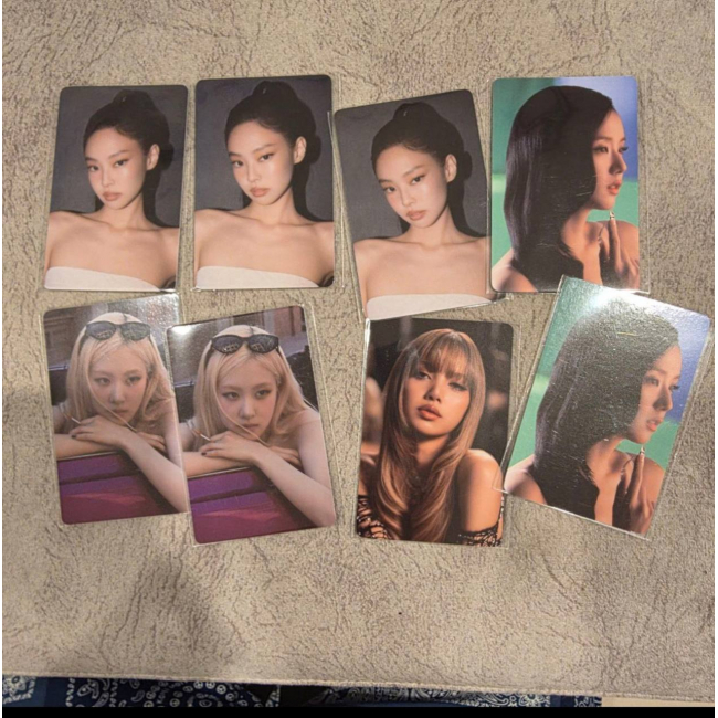 Фотокарты blackpink set jump