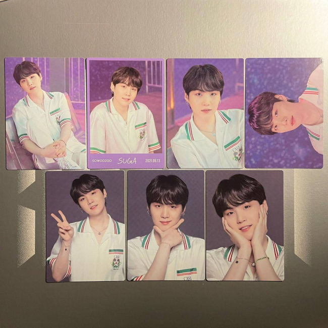Сет фотокарт Suga sowoozoo