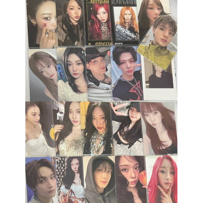 Большой сет nct aespa groups