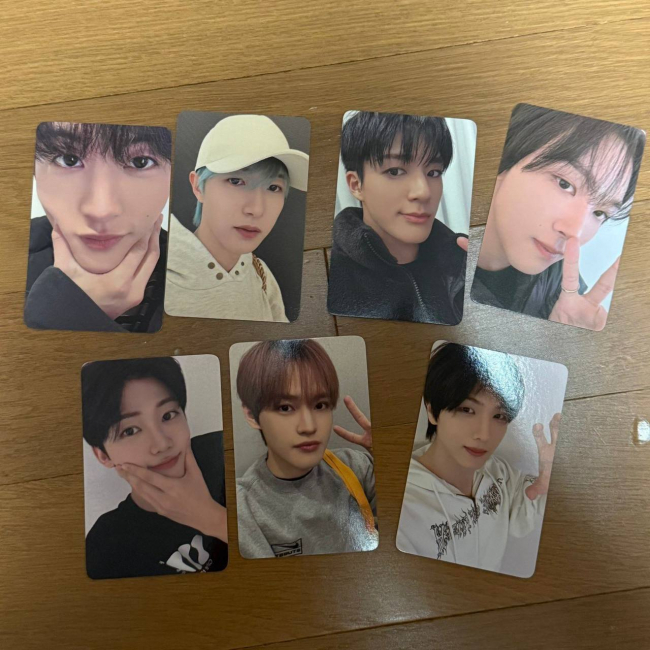 Фотокарты nct d127 members