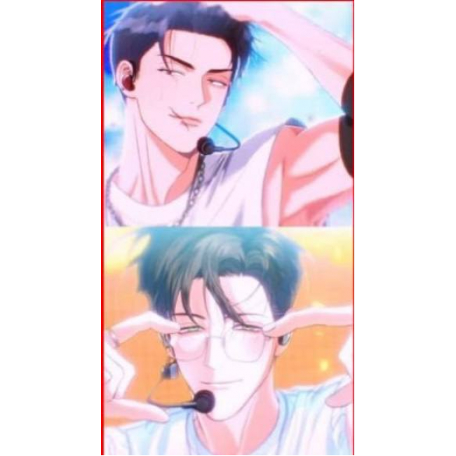 Открытки anime singers star