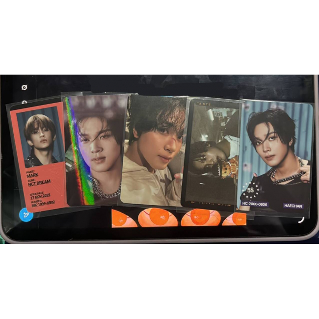 Фотокарты сет mark nct dream