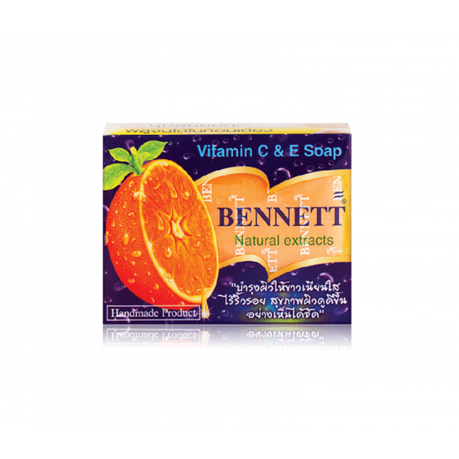Мыло Bennett с витаминами C и E 130 г.