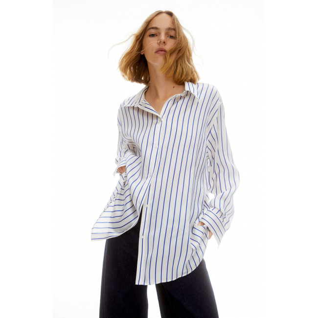 Рубашка Oversized Blouse H&M