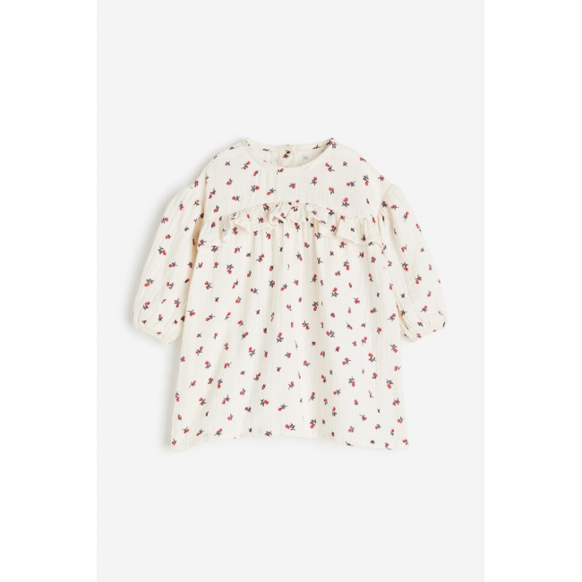 Платье из муслина с узором от H&M
