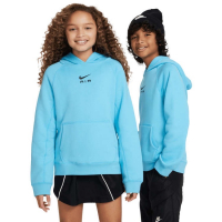 Детская толстовка с капюшоном Nike Air Sportswear, синего цвета