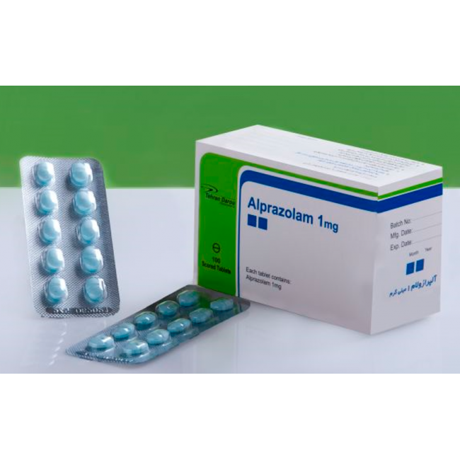 Alprazolam 1 мг 10 блистеров*10 таб.