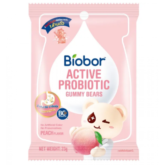 Конфеты жевательные мишки с пробиотиками Biobor 23 гр