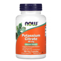 Пищевая добавка Now Foods Potassium Citrate 180 кап