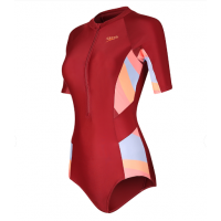 SPEEDO купальник женский слитный с коротким рукавом