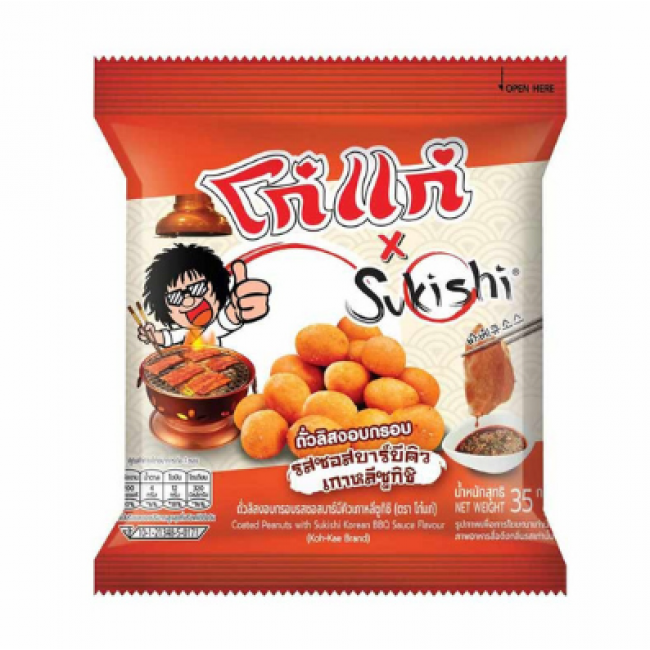 Арахис со вкусом Корейского соуса Sukishi 35 гр