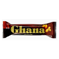 шоколадный батончик с арахисом lotte ghana 45 г