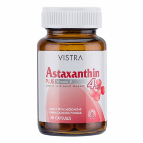Astaxanthin Vistra 4 мг, 30 капсул * 6 шт. Astaxanthin Vistra 4 мг, 30 капсул * 6 шт.