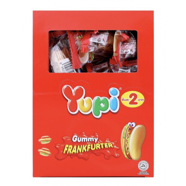 Жевательные конфеты Yupi, упаковка 24 шт.