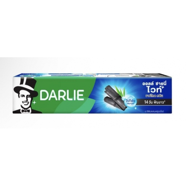 Зубная паста Darlie All Shiny White с активированным углем 140 г