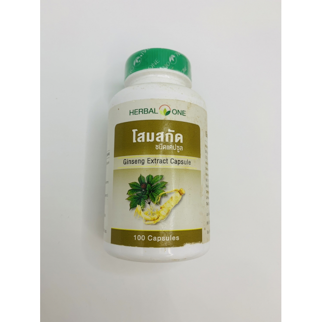 Herbal One Экстракт женьшеня 100 капсул