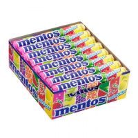Конфеты Mentos в стиках 37 г * 24 шт.