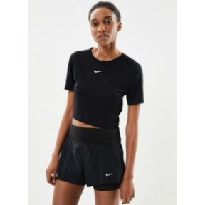 Черный кроп-топ Nike