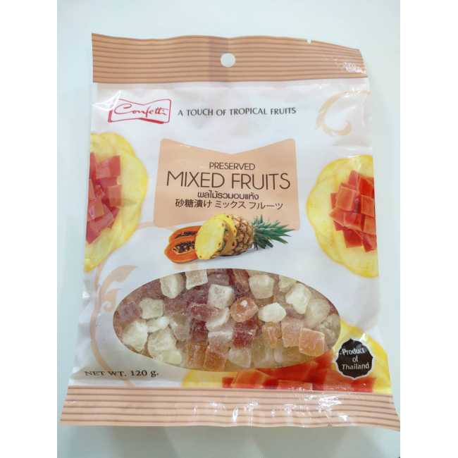 Конфет из смеси фруктов 120 г.