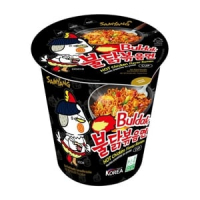 Лапша быстрого приготовления Samyang в стакане Аромат «Горячая курица» 70 г.