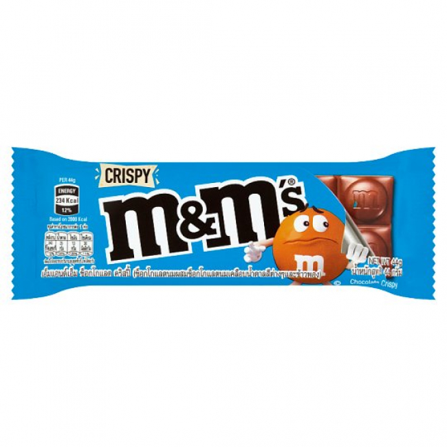 M&M Шоколадный хрустящий 44г.