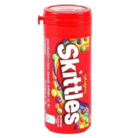 Конфеты Skittles со вкусом фруктов, тубус, 30 г.