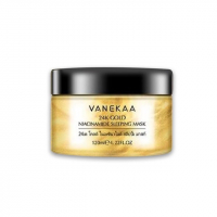 Маска для сна с ниацинамидом VANEKAA 24K Gold