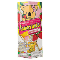 Печенье Lotte Koala с клубничной начинкой, 37 г.