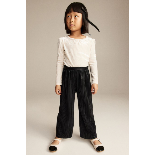 Блестящие брюки от UNIQLO