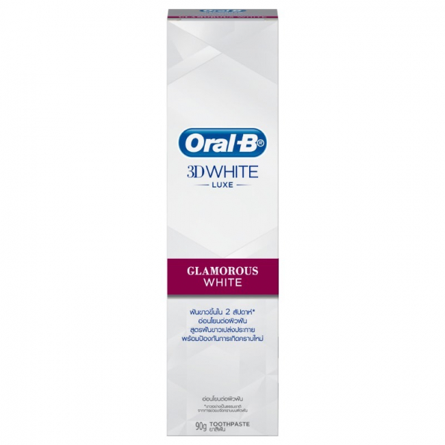  Зубная паста Oral B 3D White Lux Glamorous White, 90 г.