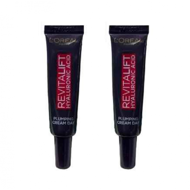 Набор дневного крема L'OREAL Revitalift с гиалуроновой кислотой, 7 штук.