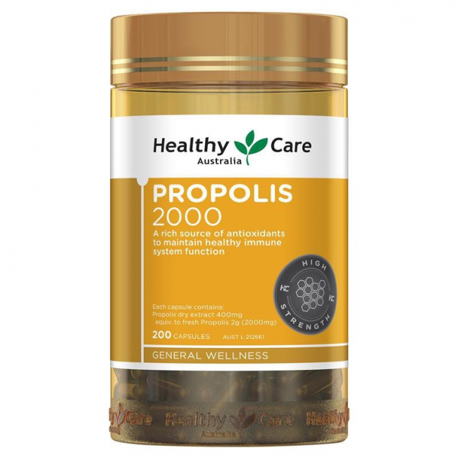 Прополис Healthy Care 2000 мг 200 капсул