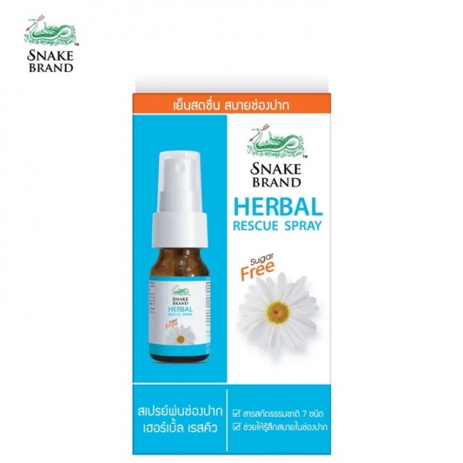 Травяной спрей Snake Brand Herbal Rescue