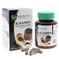 Капсулы с черным кунжутом KHAOLAOR K-SAMIN, 60 капсул