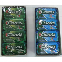 Леденцы Clorets в коробочке, упаковка 12 коробочек