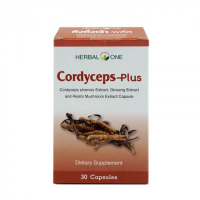 Herbal One Пищевая Добавка Кордицепс-Плюс 30 Капсул