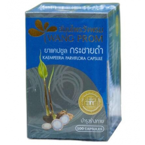 Wang Prom Капсулы с Kaempferia Parviflora, 100 штук * 6 упаковок Wang Prom Капсулы с Kaempferia Parviflora, 100 штук * 6 упаковок