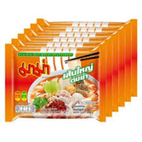 Мама Большая Инстантная Лапша, Вкус Том Ям, 50 г * 6 шт.