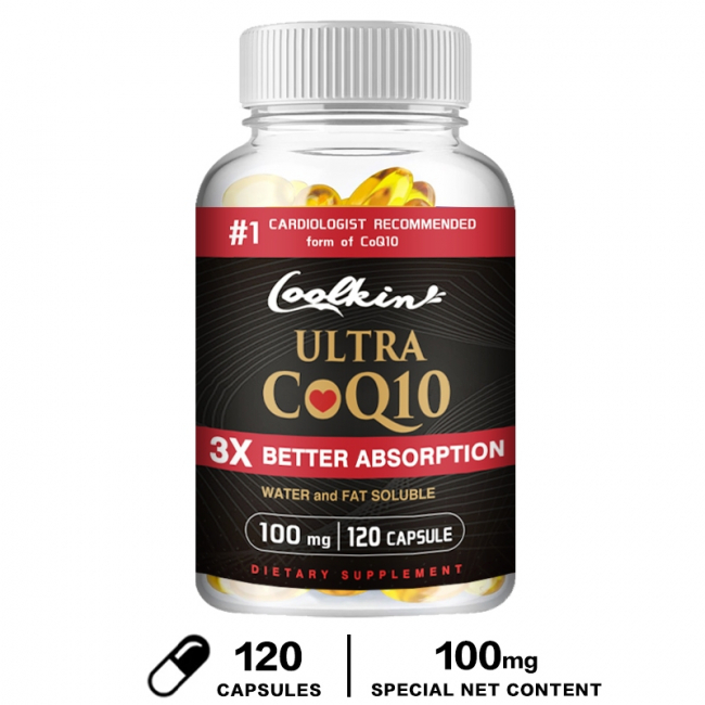 Добавка Ultra CoQ10, 120 капсул