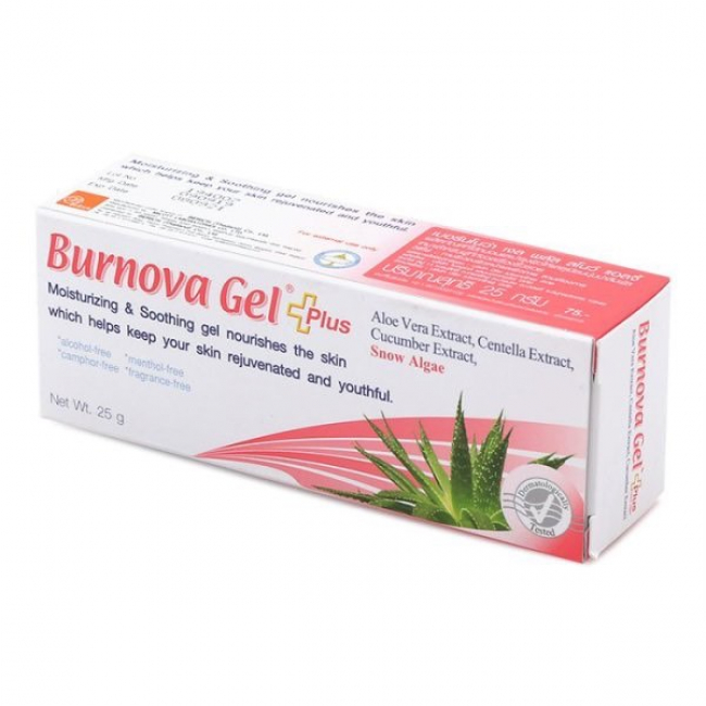Гель Burnova Plus с снежной водорослью, 25 г.