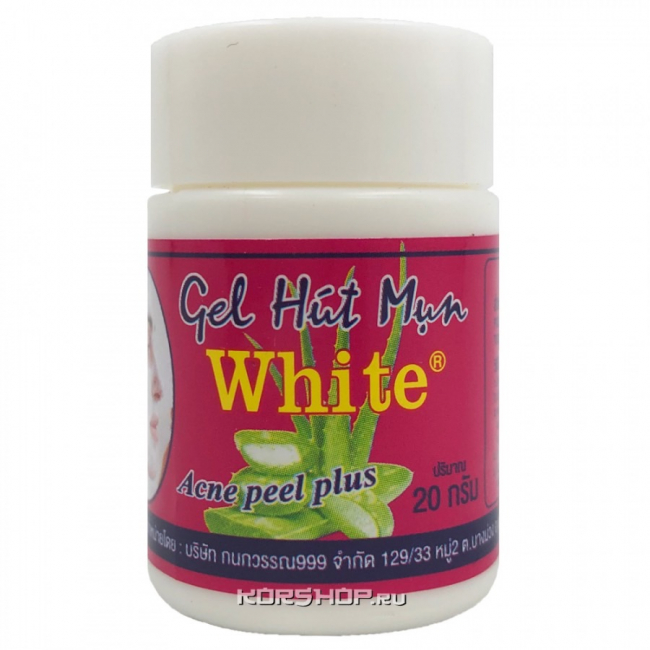 Очищающая маска Gel Hut Mun White