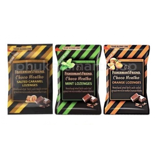 Пастилки Fisherman's Friend без сахара Шоко Ментол * 3 шт.