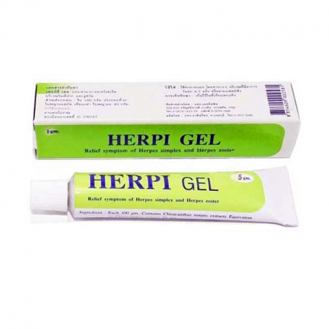 ТАЙСКИЙ ГЕЛЬ ПРОТИВ ГЕРПЕСА HERPI 10 ГР