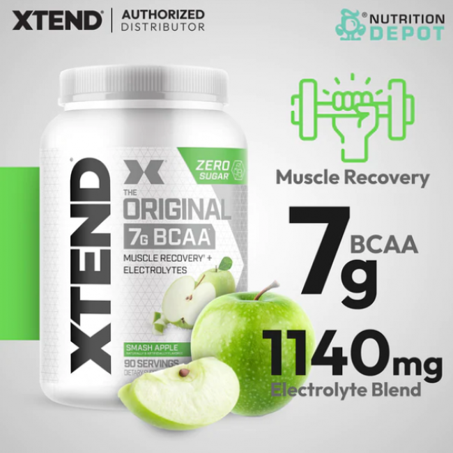 Scivation Xtend BCAA + электролиты - Smash Apple 90srv