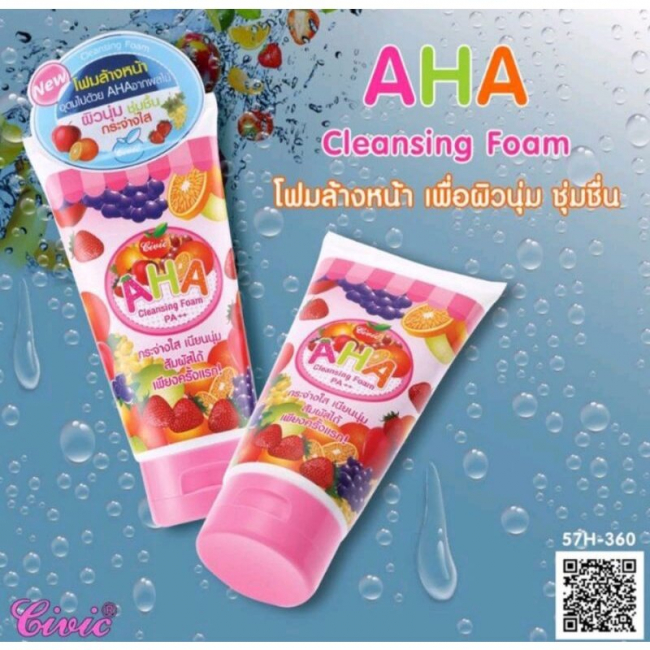 Пенка для очищения AHA