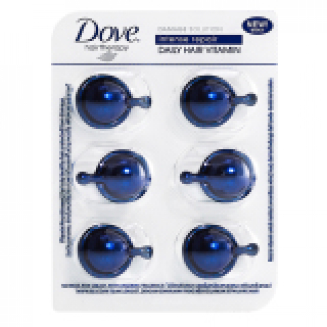 DOVE Intense Repair Дневные витамины для волос 6x1 мл