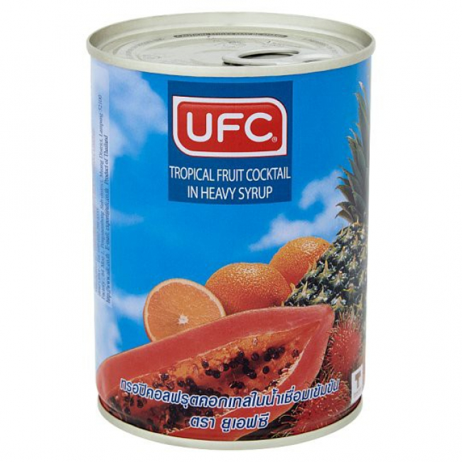 UFC Тропический фруктовый коктейль в густом сиропе