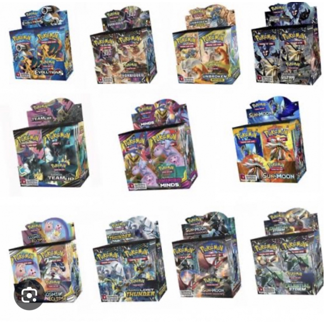 10 коробок карточных игр