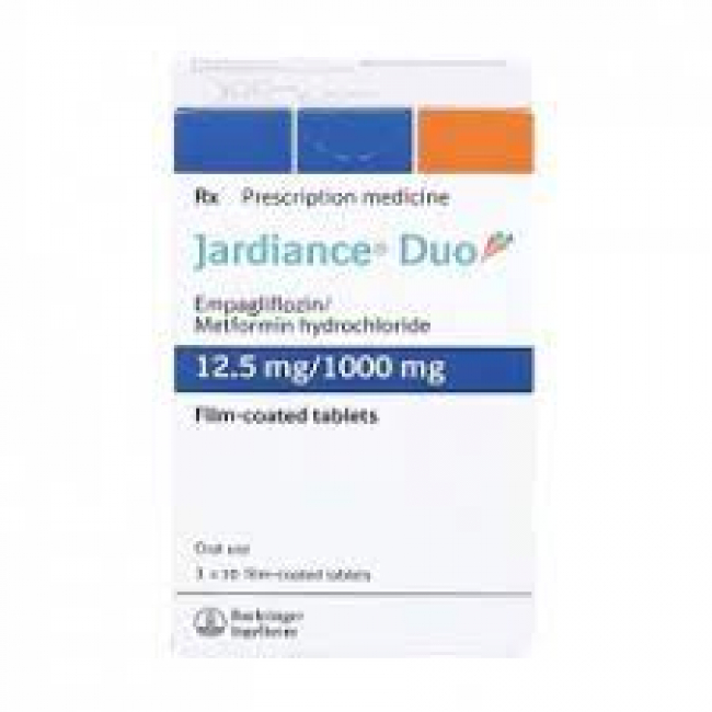Препарат Jardiance Duo 12.5 мг/1000 мг