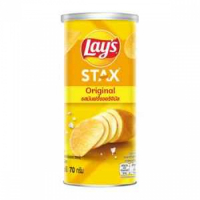 Lay's Stax картофельные чипсы, плоские, 42 г, упаковка из 6 штук